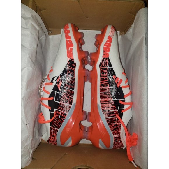 Adidas X Speedportal Messi.1 FG Soccer Shoes Men\'s 9.5 Orange White GW8387 New main image 4